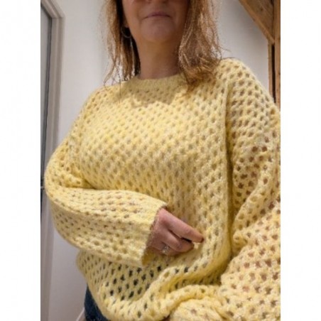 PULL PAULINE JAUNE