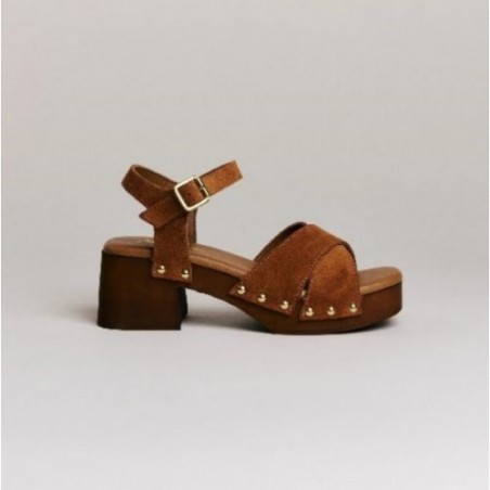 SANDAL CROSTA COGNAC SEMERDJIAN
