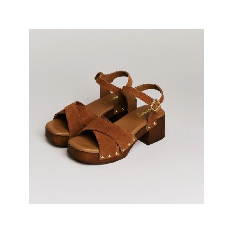 SANDAL CROSTA COGNAC SEMERDJIAN