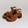 SANDAL CROSTA COGNAC SEMERDJIAN
