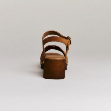 SANDAL CROSTA COGNAC SEMERDJIAN