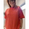 TEE-SHIRT RAYE CAMILLE