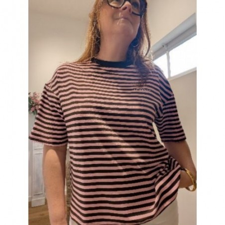 TEE-SHIRT RAYE CAMILLE