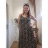 ROBE LONGUE FLUIDE LEOPARD - WILD CHIC
