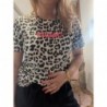 TEESHIRT ICONIC LEOPARD