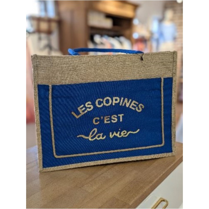 TOTE BAG LES COPINES C'EST LA VIE