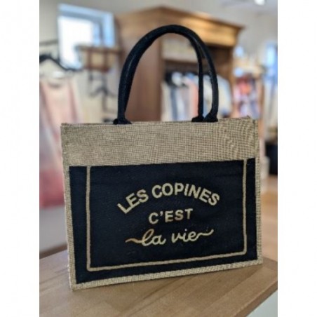 TOTE BAG LES COPINES C'EST LA VIE